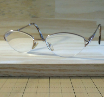 Expression 1080 Eyeglass Frames Half Metal Rim 52 19 135
