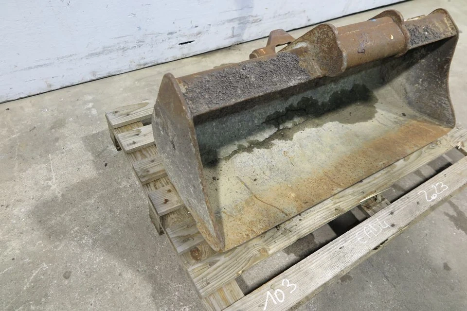 Bagger Minibagger Schaufel Löffel Grabenlöffel Grabenräumer 100cm 44030 - Bild 3 von 4