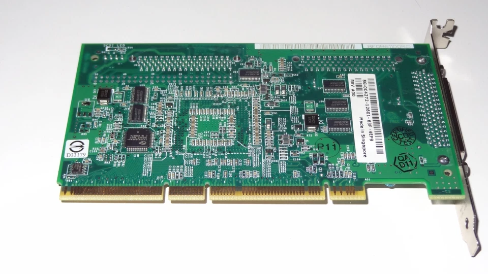 Adaptec Ultra 320 LVD SE PCIx SCSI Controller Card ASC-39320/Dell  1958006-08 - Image 4 of 4