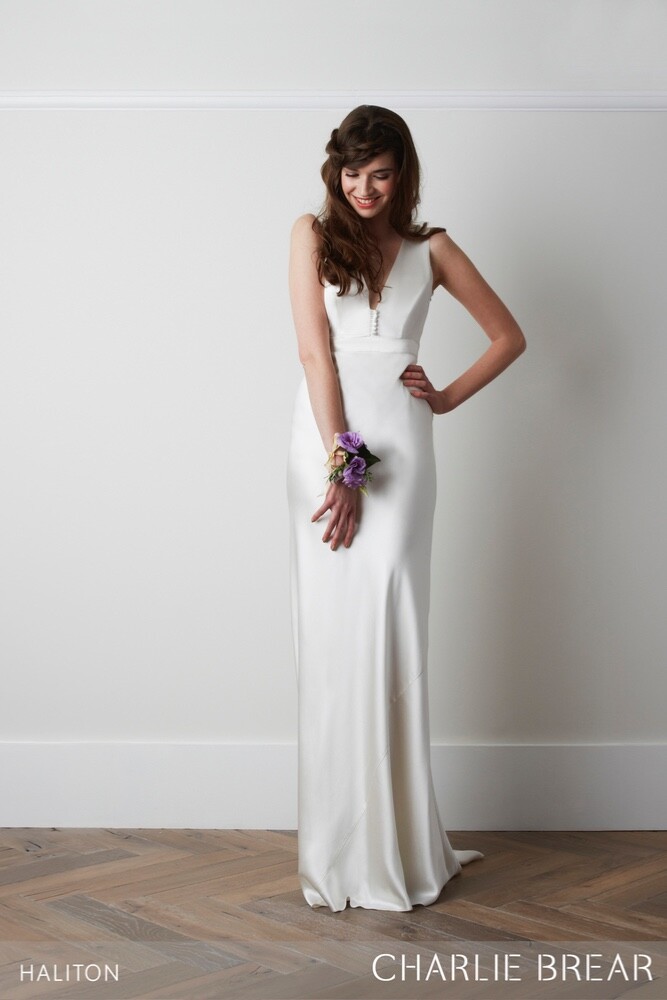 Charlie Brear Haliton wedding dress size 12 UK