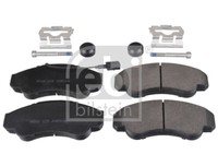 Febi Bilstein 16663 Brake Pad Set, Disc Brake For CitroËN Fiat Peugeot