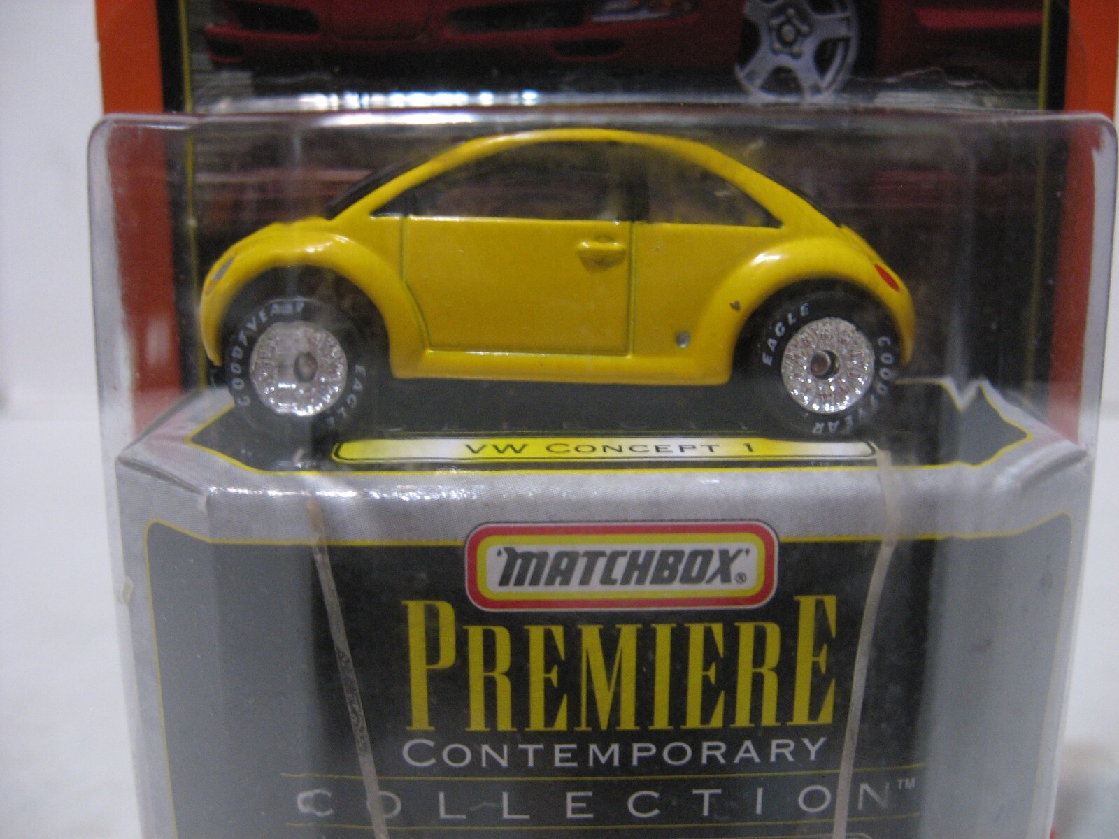 Matchbox Premiere Collection Yellow VW Concept 1 Volkswagen