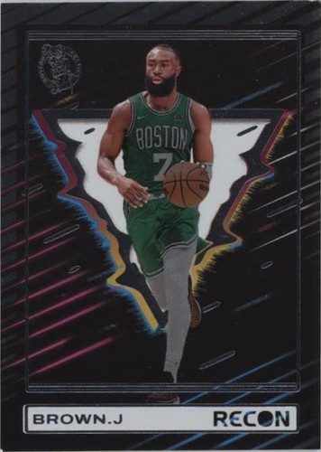 2023-24 OBSIDIAN JAYLEN BROWN #99 ELECTRIC ETCH GOLD FLOOD 8/10