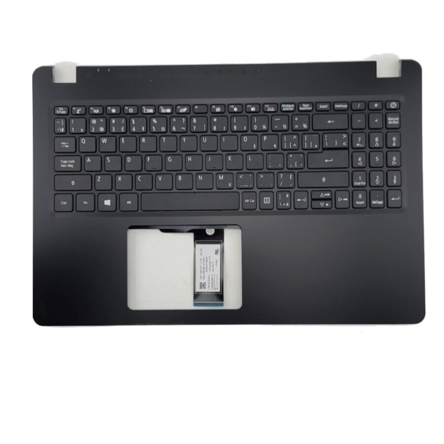 6B.HF8N2.011 Acer Laptop Keyboard w/ Cover Black Replacement