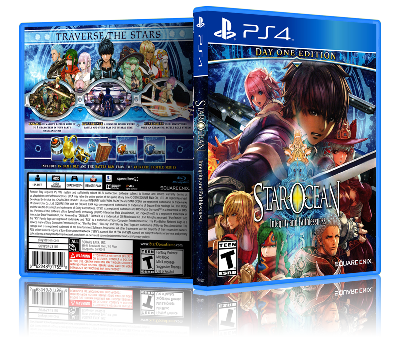 Jeu PS4 Star Ocean Integrity - Édition Collector Steelbook FR - Neuf Sony PlayStation 4