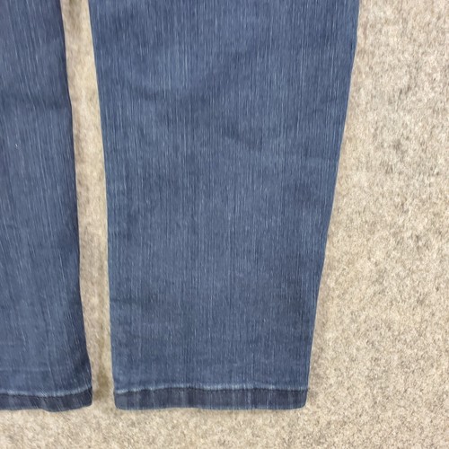Levis 502 Jeans Boys Youth 8 Regular Blue Dark Wash Adjust Waist 25" Inseam - Picture 7 of 11