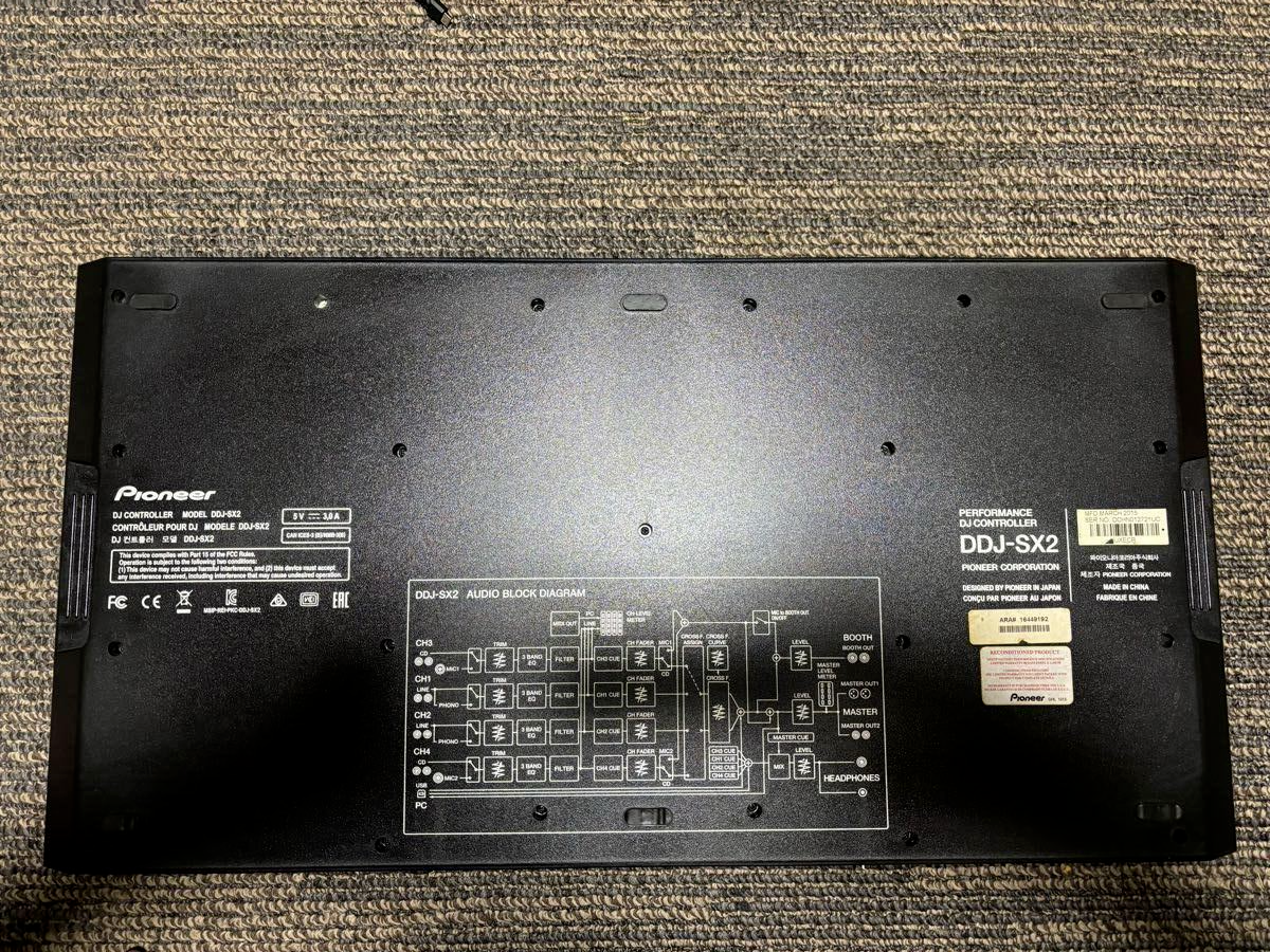 Pioneer DDJ-SX2 Digital DJ Controller Serato 4-Channel 4ch DDJSX2