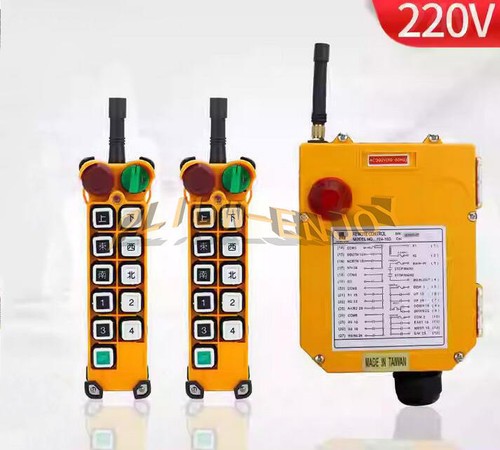 1x Nuovo F24-10S Gru Industriale Paranco Telecomando Wireless 2*Trasmettitori - Foto 9 di 10