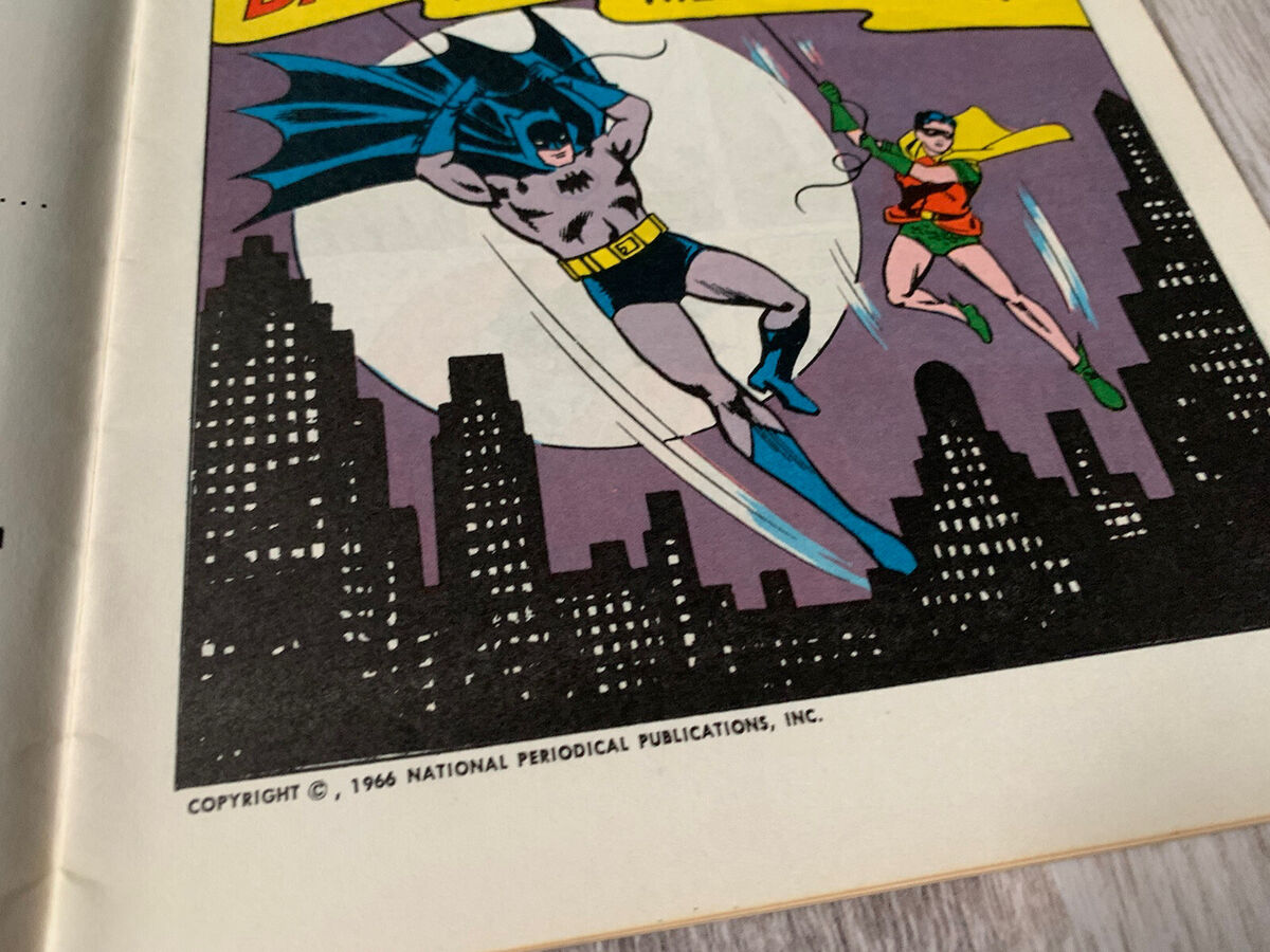 1966 RARE BATMAN w ROBIN Boy Wonder JOKER National 1966 RARE BATMAN w ROBIN Boy Wonder JOKER National