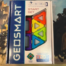 GeoSmart: Start Set - Smart Games STEM Magnetic Building Educational Toy New!