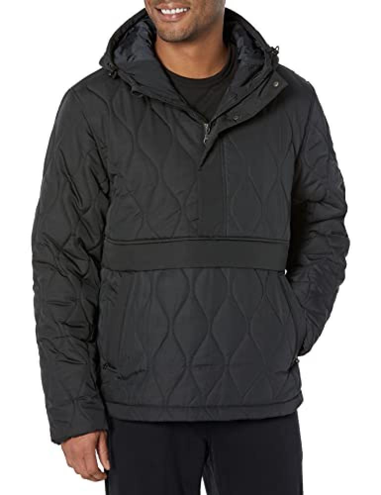 (TG. 5XL Plus) Amazon Essentials Piumino Anorak in Poliestere Riciclato Uomo, Ne