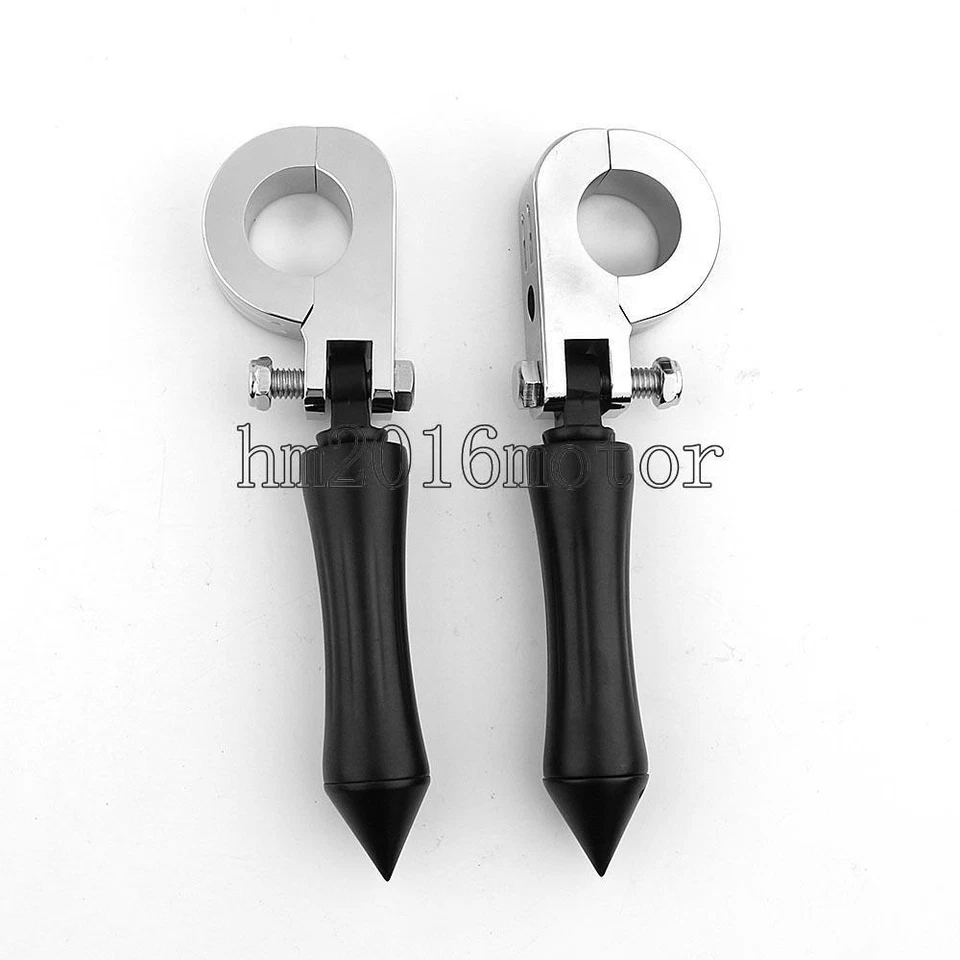 Reposapiés de carretera de 32 mm para motocicleta barra de choque de 1-1/4" para Harley Davidson CVO Foto 2 de 4