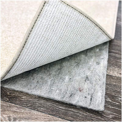 Koeckritz Felt Jute Pad 3/8'' for Area Rugs on Hardwood Floor | Various Sizes