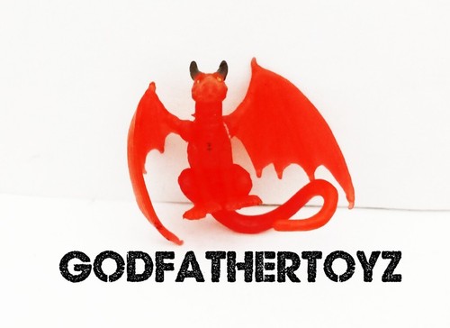 MARVEL LEGENDS LOCKHEED SMALL DRAGON FIGURINE