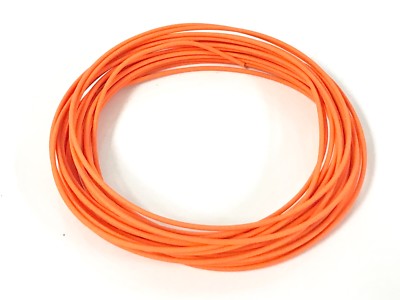 14 ga GAUGE GXL AUTOMOTIVE HIGH TEMP COPPER WIRE - 25 FT - ORANGE MADE IN USA