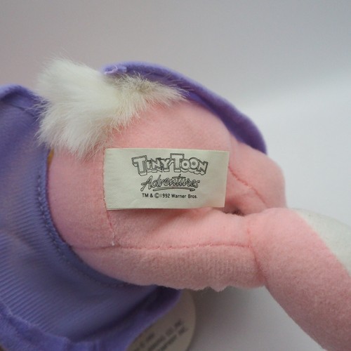 Tiny Toon Babs Bunny C2911C Jun Planning Plush 9" Toy TAG Doll Japan - 第 7/8 張圖片