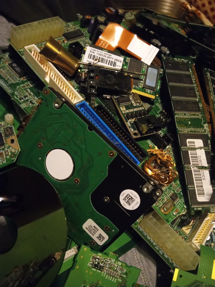 old computer scrap for gold recovery 8 lb eBay