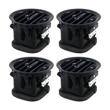 4x Luftdüse Lüftungsgitter Satz für Opel Adam Corsa D 2007-2015 2201099 Schwarz