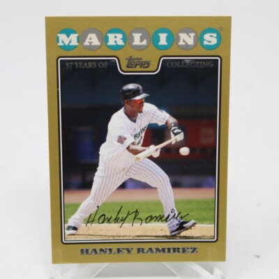 Hanley Ramirez 1945/2008 Baseball Card 2008 Topps Update Gold Border #425