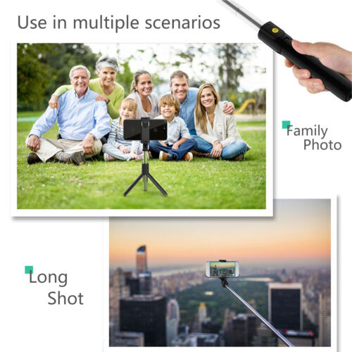 Phone Tripod Stand Selfie Stick 27.5 Inch Aluminum Alloy with Wireless Remote - Picture 7 of 19
