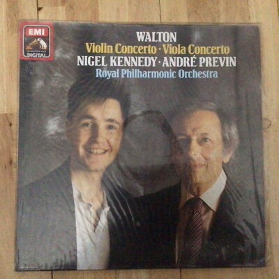 Walton : Violin Concerto -  Kennedy / André Previn - 12  HMV EL7496281 Vinyl LP