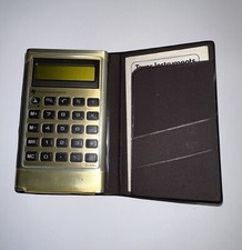 Vtg Texas Instruments TI-1750 Electronic Pocket Calculator w/ Cover Tested EUC