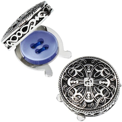 Button Covers for Men Vintage Cufflinks for Men’s Shirt–Cufflinks Gifts for W... - Picture 2 of 6