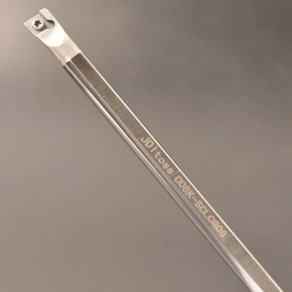 TS- Para CCMT0602 C08K-SCLCR06 Torno de carburo sólido Herramienta de torneado interior Barra de perforación Foto 2 de 4