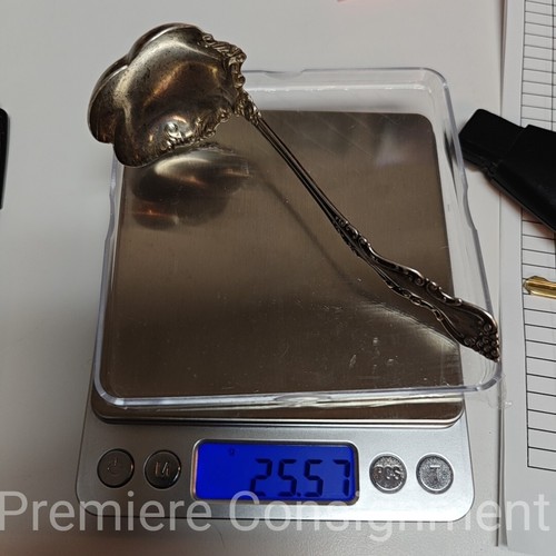 Antique Sterling Silver Mayonnaise Ladle Warwick by International Silver CO. 25g - Picture 11 of 11