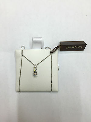 Collana Damiani Trilogy 20012803 Necklace Oro Bianco Diamanti 0,53