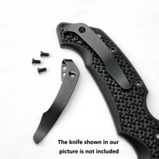 1PC Titanium Deep Carry Pocket Clip For Cold Steel Voyager Series Folding Knife