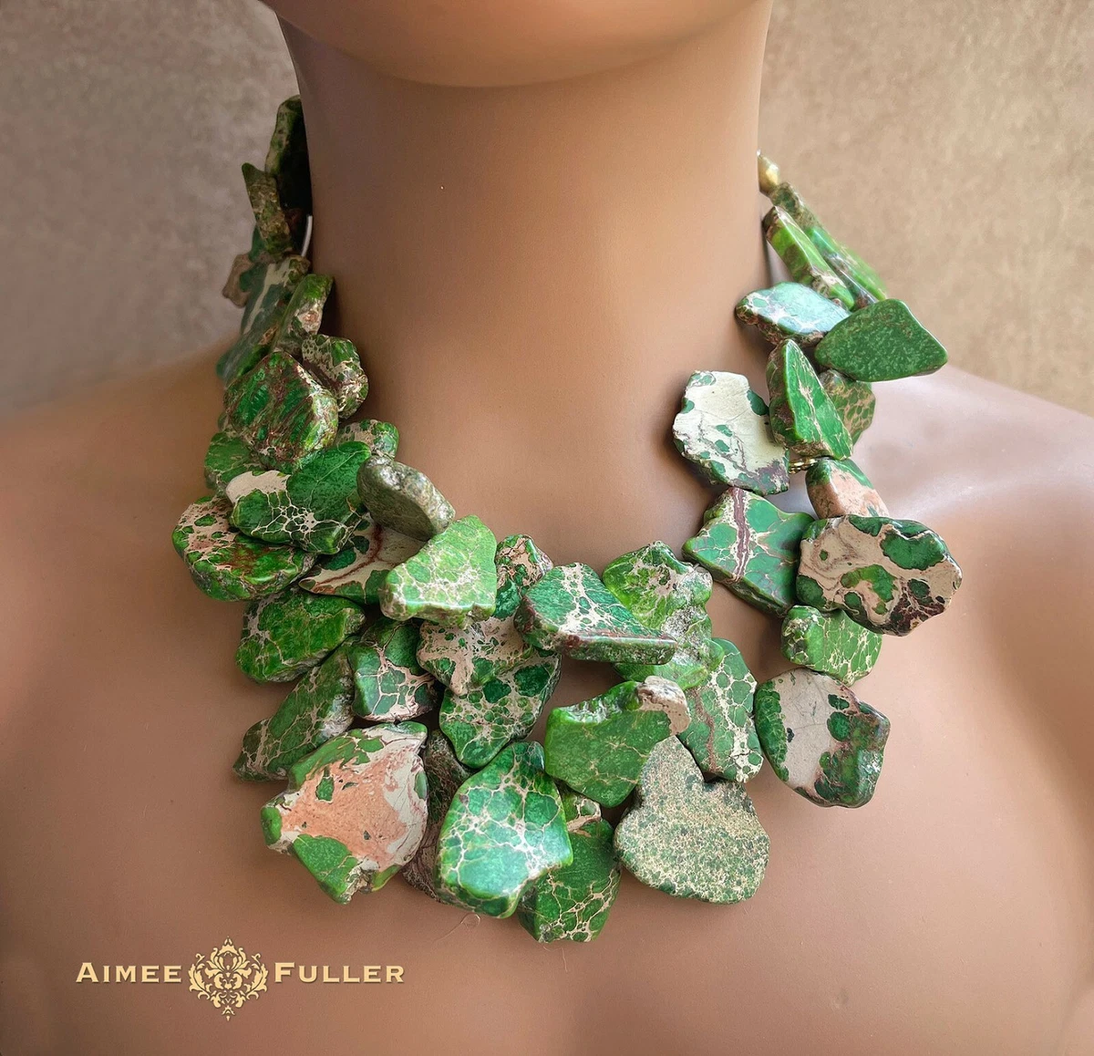 Chunky Jade Green Felt Ball Necklace - Seafoam Green, Felted, Statemen –  Anna King Jewellery