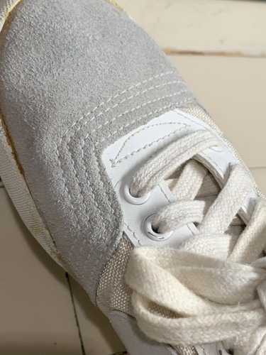 Vtg 80s. 1981 Nike Volleyball Women's Shoes 8.5 ,Men's 7 White Suede 810204 SHI - 第 14/16 張圖片