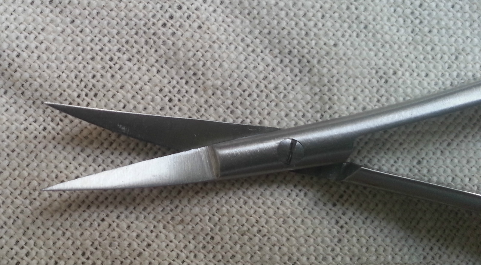 PRECISION MICRO SCISSORS SMALL ART CRAFT JEWELLERY WIRE CUT, STRAIGHT OR CURVED