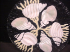 Sydenstricker Plates Fused Glass Seashell Nautical Beach  8.5" Set of 4 — photo 9