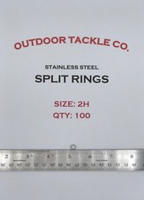 SIZE #2 HEAVY DUTY 2H Stainless Steel Split R...
