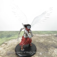 Monster Menagerie III ~ AASIMAR PALADIN #39a (clear base) Icons 3 D&D miniature
