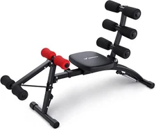 MERACH Multi-Functional Adjustable Ab Trainer Machine Workout Bench for Home Gym