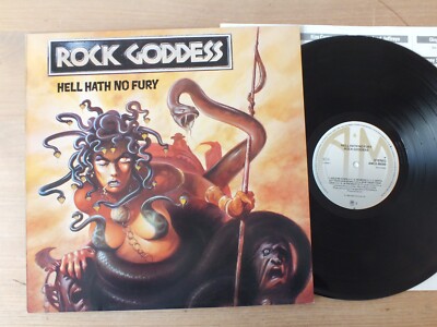 ROCK GODDESS - Hell Hath No Fury  HOLLAND  1983   LP  Vinyl  vg++