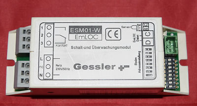 Gessler Schalt und  Überwachungsmodul Gessler ESM01W