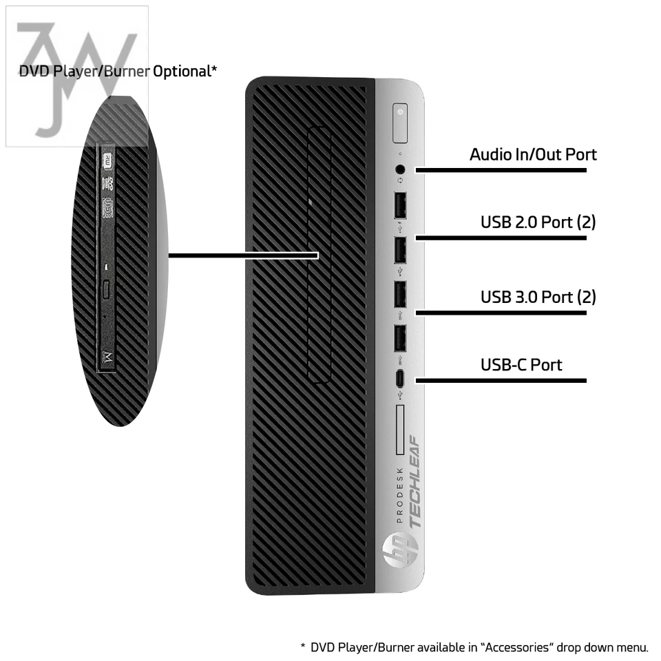 HP Desktop Computer SFF PC i7 up to 64GB RAM 4TB SSD Windows 11 or 10 WiFi - Image 2 of 4