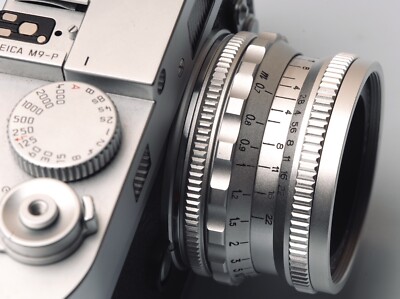 Contax G 28mm f2.8 Biogon Convert To Leica M Helicoid, Silver