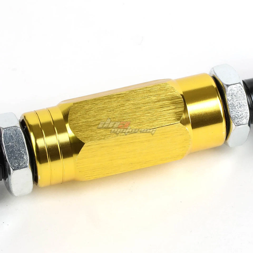 PARA 88-00 CIVIC/CRX/DEL SOL/DC DORADO AJUSTABLE BRAZO/BARRA DE CONTROL PUNTERA INFERIOR TRASERA Foto 3 de 4