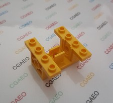1 X LegoTechnic 6585, Gearbox 4 x 4 x 1 2/3 - Yellow