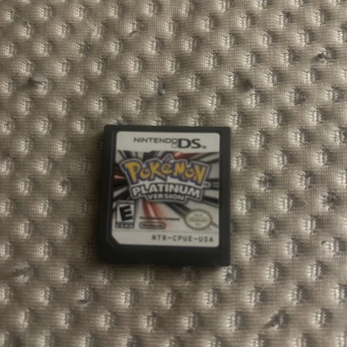 Pokémon Platinum Version Nintendo DS Authentic Cartridge Only Tested Clean