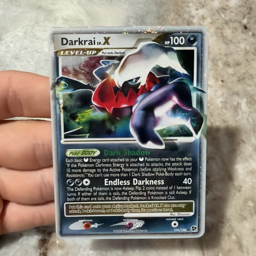 Pokemon Darkrai Lv.X DP19  Diamond & Pearl Promo Holo