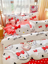 Hello Kitty Comforter Duvet Cover Queen Size