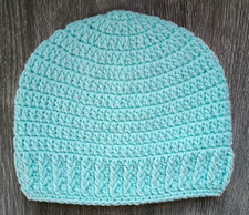Crochet Handmade Hat/Beanie Color Spa
