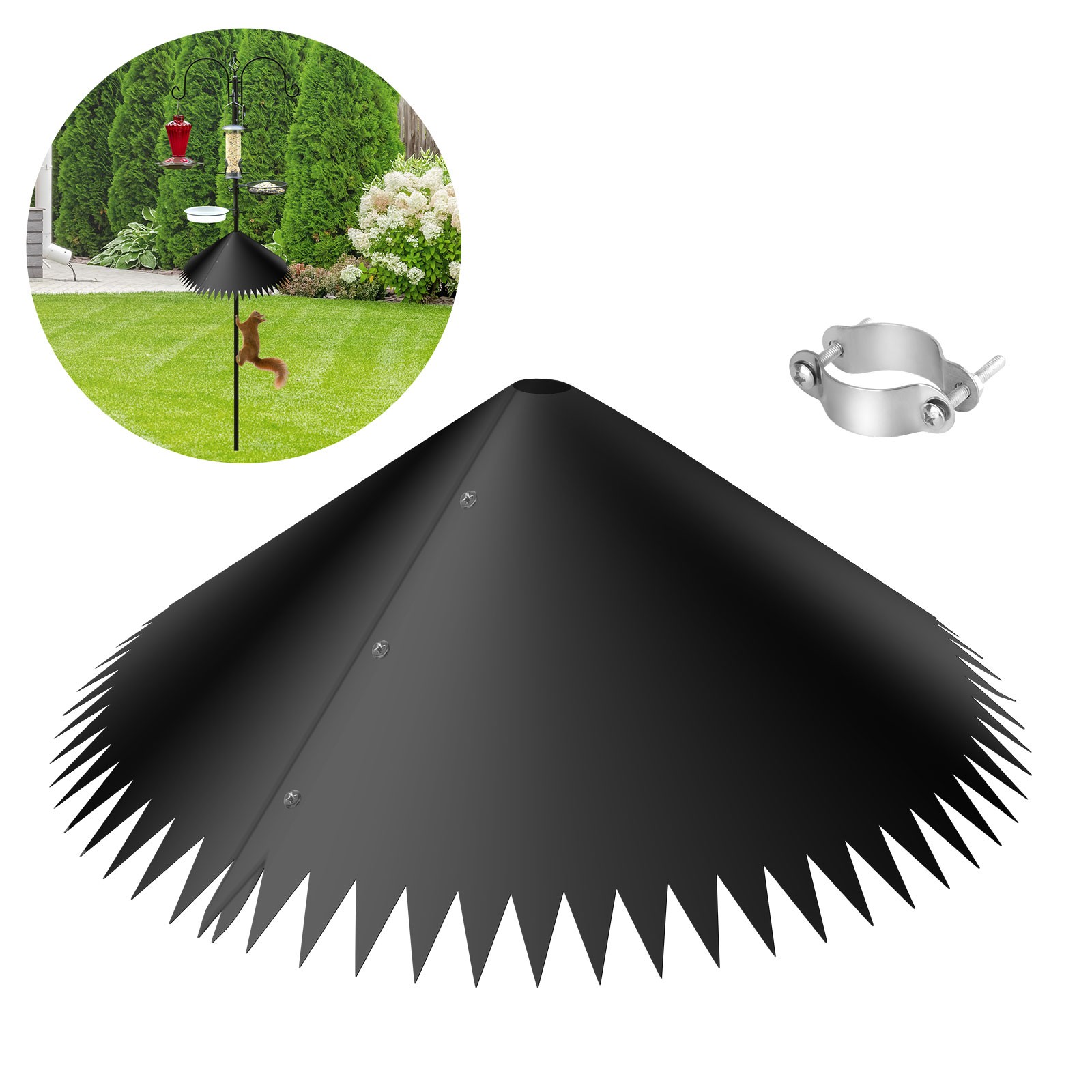 Squirrel Proof Baffle