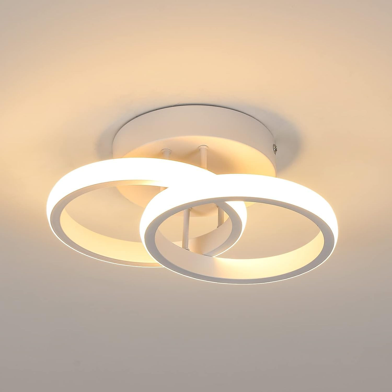 Plafoniera LED Soffitto Moderna 22W Creativo Bianco Caldo | Shop Online